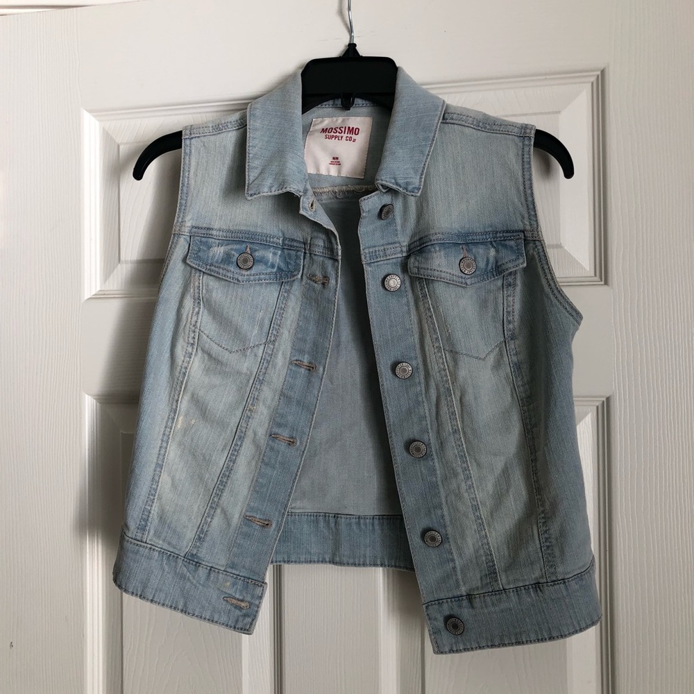 Mossimo Denim Vest M